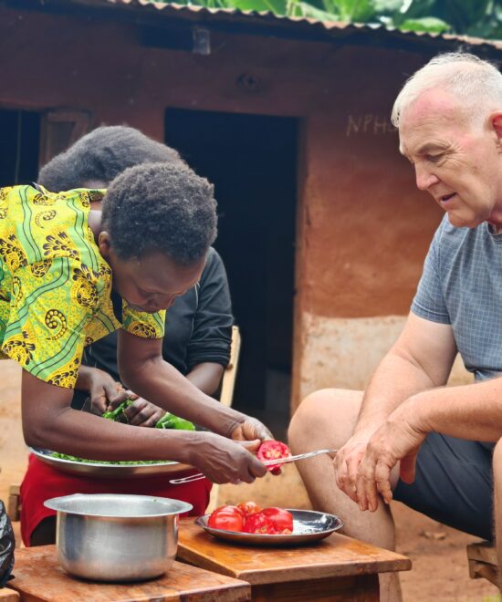 Traditional cooking experience in Sipi